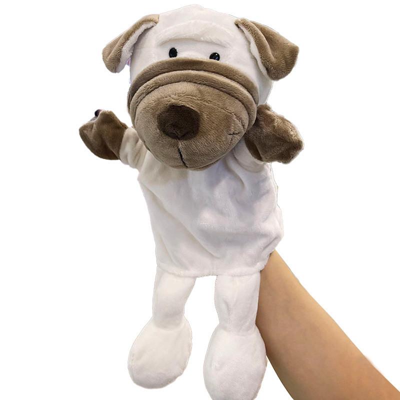 Ducks Pigs Cows Frogs Mouth Opening Ventriloquis Puppet Toys Hand Plush Gift Kid