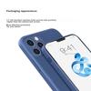 Pisen IPhone 13 Pro Case, Flexible Liquid Silicone Full Protection Shockproof, Ultra-Thin Soft Case with Straight Edges, Distant Mountain Blue
