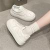 Women's Thick Soles 2025 Big Head Sports Little White Shoes Casual New White Board Shoes Spring and Autumn