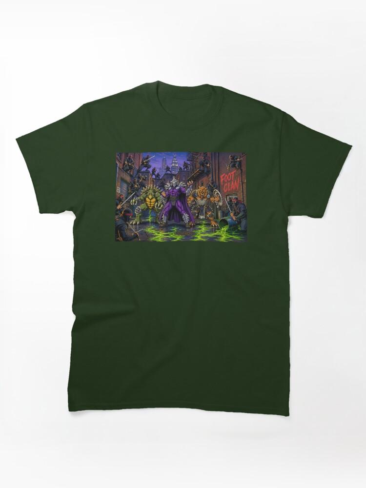 TMNT VR Empire City Super Shredder, Toka, Rahzar and the Foot Clan Classic Unisex T-Shirt