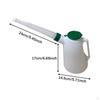 Oil Jug with Long Spout Dispenser Leakproof Practical Sturdy Lid Measuring for