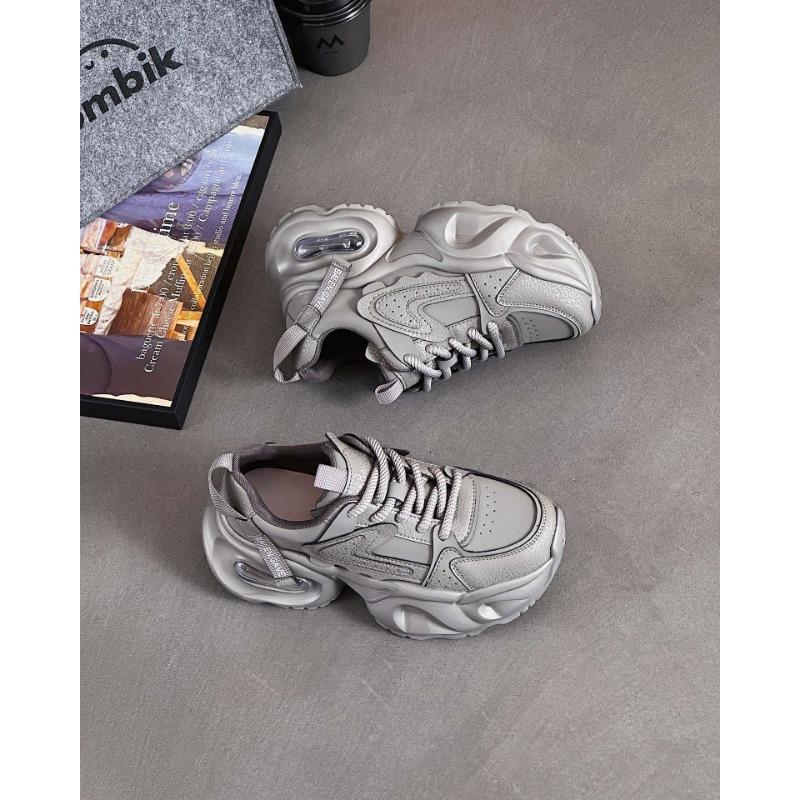 Dad shoes women's summer new thick-soled heightened mesh breathable sports casual net shoes