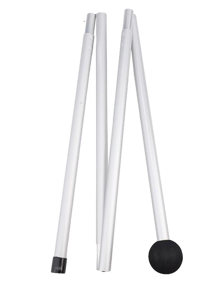 Aluminum Pole Shelter Tarp Pole Awning Stands Foldable Silicone