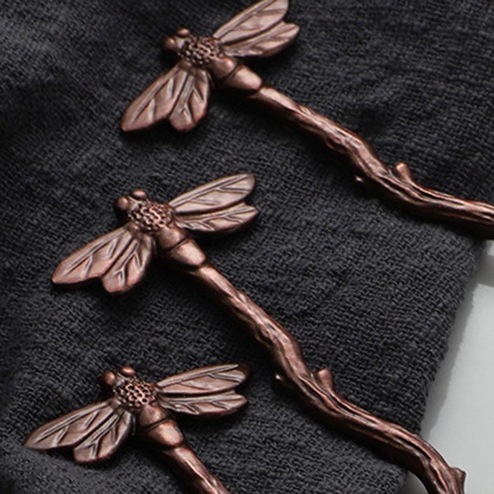 3 шт./набор стрекоз десертные вилки креативные вилки для мороженого цинковый сплав столовые приборы кухонные принадлежности аксессуары