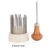 23PCS Metal Beading Grain Jewelry Tools Set Diamond Stone Beads Setting Graver Tool