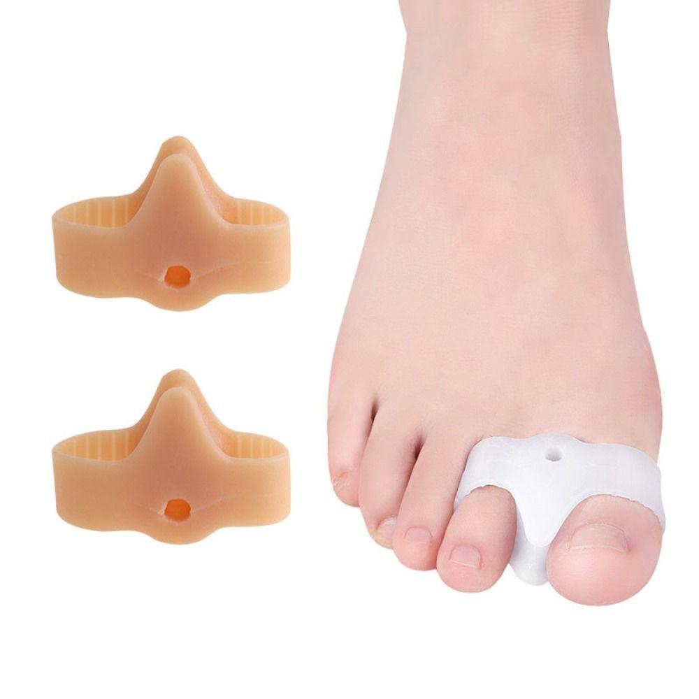 Gel Toe Separator Straightener Toe Orthopedic Products Finger Protector Toe Valgus Corrector
