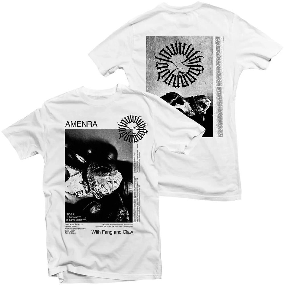 AMENRA С Клыком и Когтем Футболка НОВАЯ Relapse Records TS4829 Унисекс Футболка