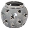 Hill Interiors Ceramic Star Candle Holder