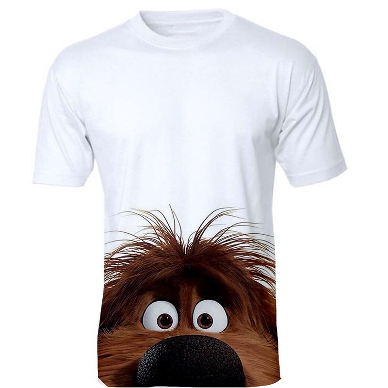 3d Print Funny Animal Raccoon T-Shirt For Men Summer Casual Short Sleeve T Shirt Streetwear