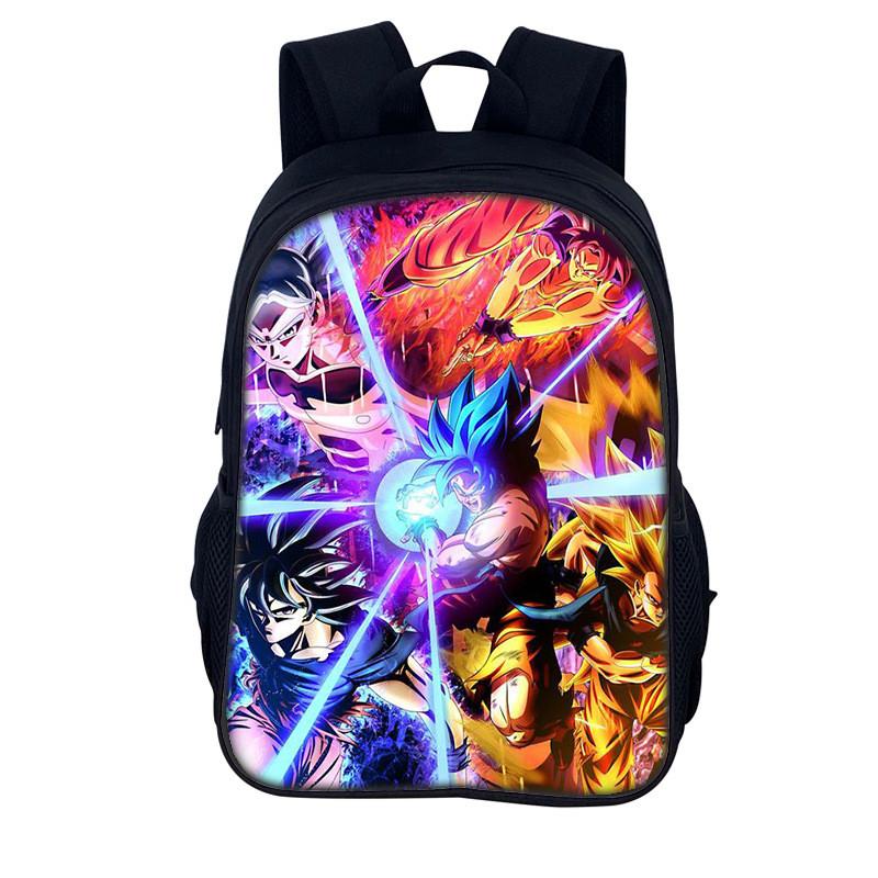 Рюкзак Dragon Ball для мужчин и женщин, нейлоновый, повседневный, для школы и путешествий.
