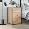 VidaXL Bedside Table Sonoma Oak 40x36x60 Cm Engineered Wood 825995