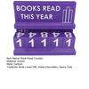 Book Read Counter Bookshelf Decoration Handmade Acrylic Book Read Counter This Year Tracker Reading Challenge Tracker Book Lovers Gift