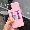 A51 Милый чехол с буквами для Samsung Galaxy A51 Чехол SM-A515F Тонкий Матовый Щит Матовый Fundas Для Samsung A51 A 51 5G Чехлы