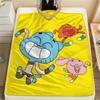 The Amazing World of Gumball2 Flannel Blanket, High quality Comfortable for All Seasons, Home Decor, Warmth and Comfort