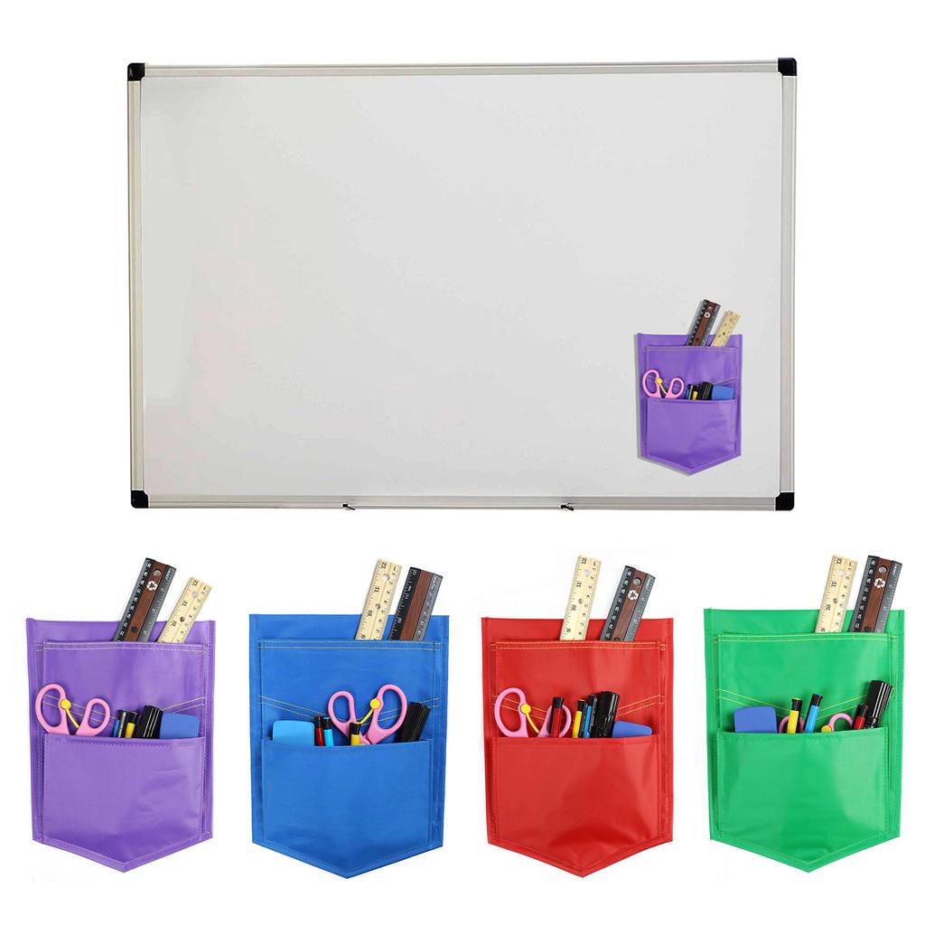 Magnetic Storage Pocket for Whiteboard Magnetic Marker Pen Holder Whiteboard Accessory Case Bag for Whiteboard Fridge