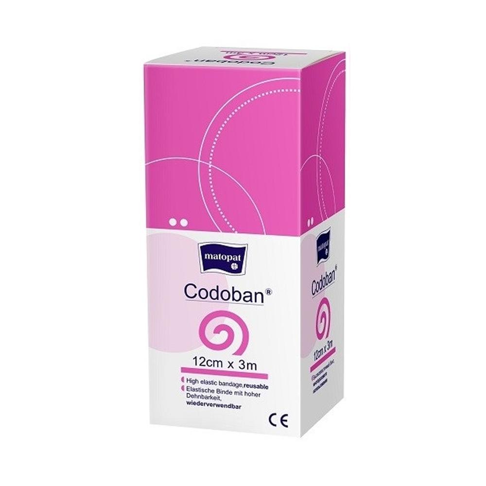 Compression Bandage 12cm x 3m Elastic Reusable Codoban 1 Pcs