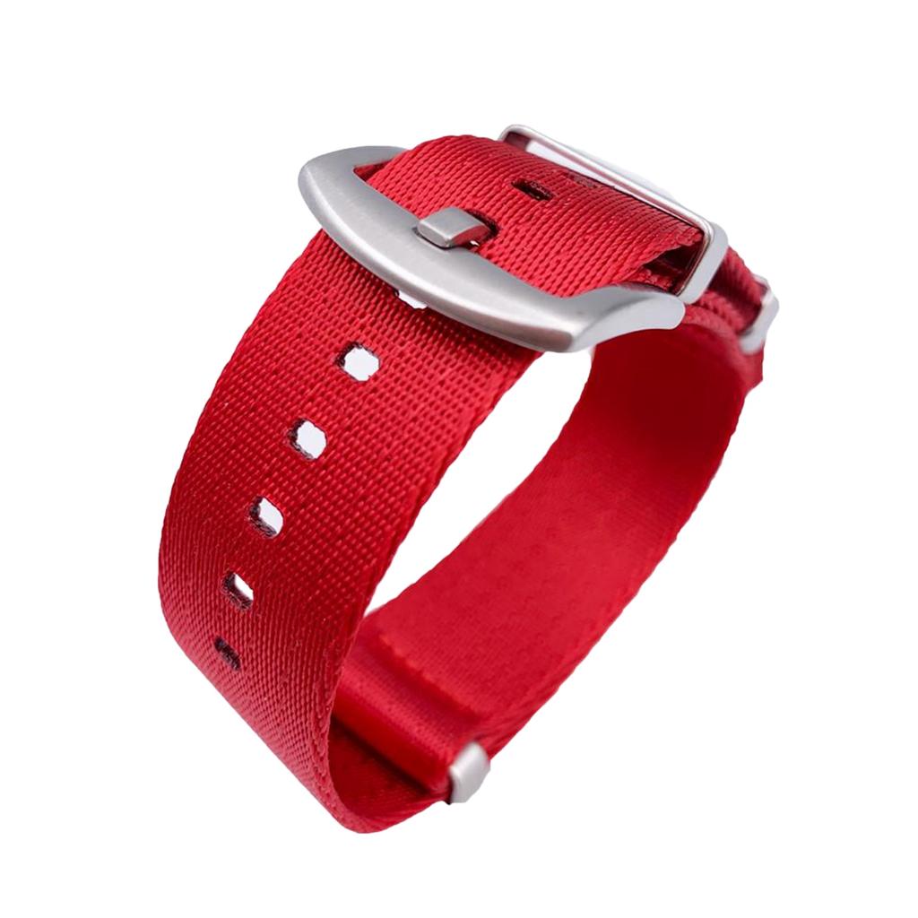 Ремешок для часов 18–24 мм, универсальный нейлоновый мужской и женский холст, прочный браслет на запястье, аксессуары