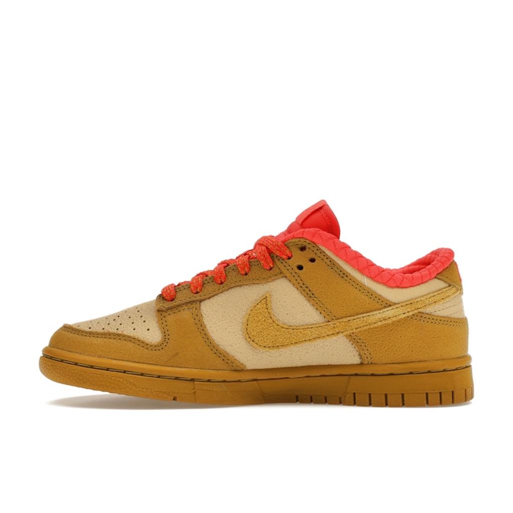 Nike Dunk Low Bronzine Picante Красные женские кроссовки Светло-коричневый кунжут FQ8897-252