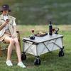 Jingzao 100L Camping Cart Aluminum Table Top