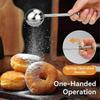 Flour Sieve, Handheld Stainless Steel Sieve Sugar Powder Spreader Set, Suitable for Baking