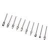 10Pcs Carbide Burr Set Alloy Tungsten Steel High Hardness Wide Application for Dremel Wood Carving