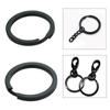 Hiking Style Stainless Steel Locking Key Holder Carabiner Keys Ring Keyring Connectors EDC Keychain
