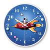 Children's room creative personality astronaut space wall clock modern simple home silent clock