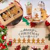 500Sheets/Roll Merry Christmas Stickers Santa Hat Christmas Bells Seal Labels Stickers For Diy Gift Baking Package Envelope