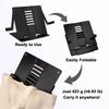 Heavy Duty Metal Desk Book Holder 6 Adjustable Positions Document Holder  Reading Support