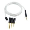 Durable Cable Replacement for HD518 HD558 HD598 Headphones Wire with 2.5mm/3.5mm/4.4mm Plug Enjoy Clear and Crisp Sound