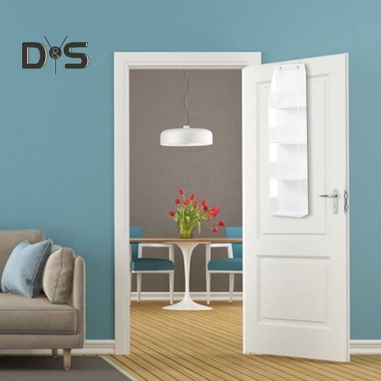 Подвесной органайзер для хранения вещей, прочный, выдерживающий большую нагрузку, с большой вместимостью, простой монтаж, многоцелевой держатель для хранения с металлическими крючками