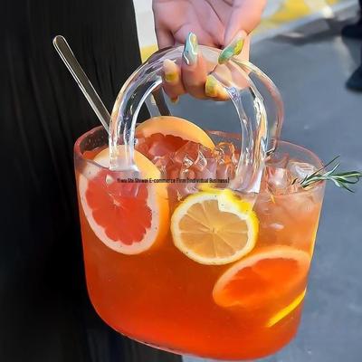 Набор бокалов для фруктового вина Tipsy с подносом - Идеально для баров и коктейлей