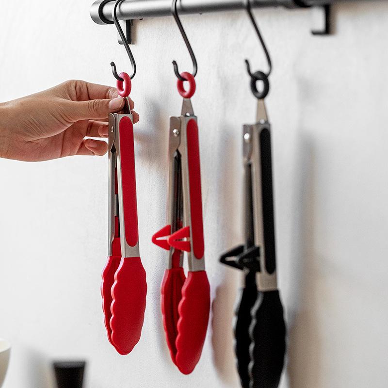 Clearance, Creative Silicone Steak Clip Bbq Clip Hot Pot Side Dish Food Clip Bread Clip Bbq Kitchen Clip