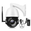 1080P 30X Zoom WiFi PTZ Camera IP66 Waterproof Night Vision Dome Cam for Camhi APP 100?240V UK Plug