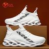 YRZL Men's Shoes Black Sneakers High Quality Walking Shoe Male Casual Breathable Comfort Sports Sneakers Tennis Shoes Man