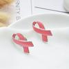 Awareness Black Ribbon Pin Rhinestone Crystal Funerals Memorial Pin  Funeral