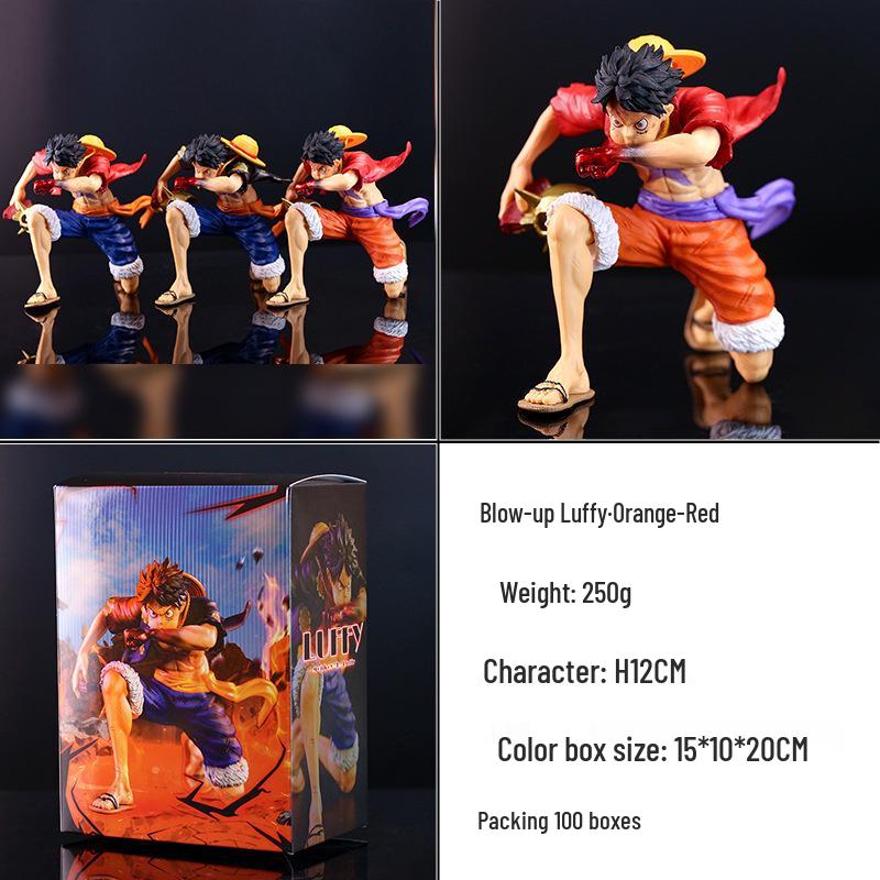 Фигурка Нами Красная Кино-Версия из One Piece - Орнамент Аниме Gear 5 Ника