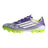 adidas F50 League Модные Удобные Сетчатые Прочные Футбольные Бутсы Унисекс Футбольные Бутсы Фиолетовые Зеленые Белые JH7740
