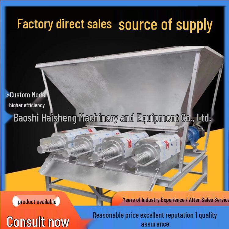 Poultry Manure Dewaterer & Separator System