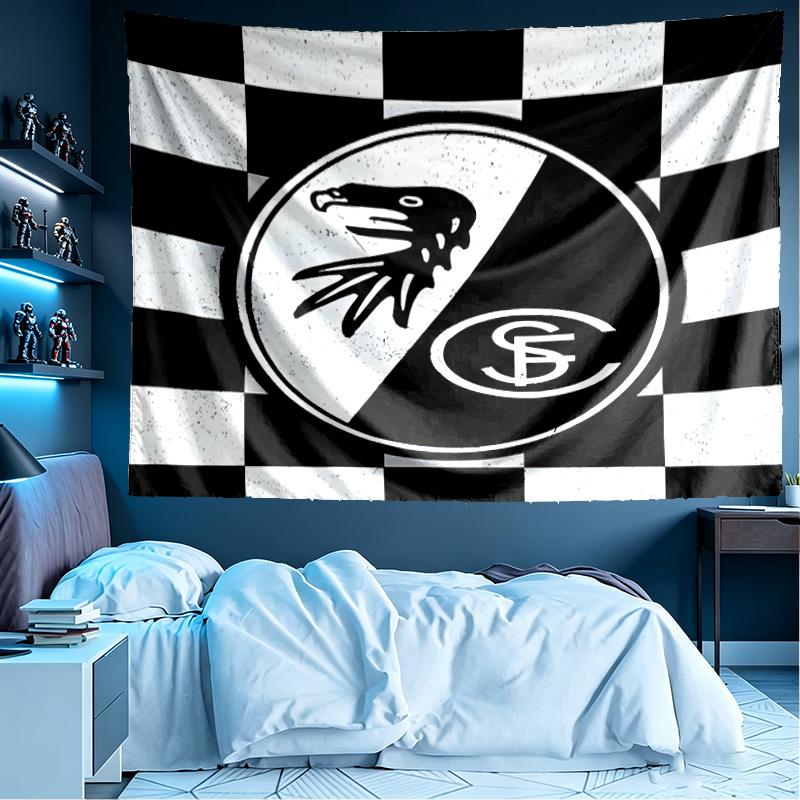 SC Freiburg Print Tapestry, Lightweight Wall Hanging, for Bedroom, Dorm, Living Room, Home Art Decor, Birthday Christmas Gift for Friends