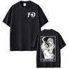 Forward Observations Group Графическая футболка со скелетом Унисекс Женская Мода Винтажная Оверсайз Повседневная Y2K Короткий рукав Футболка Уличная мода