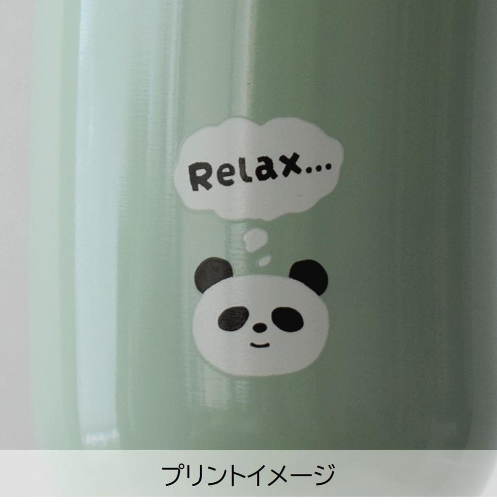 Sabu Moomoo Friends Stainless Steel Diagonal Bottle, Green, 550ml, Product Number: 417924