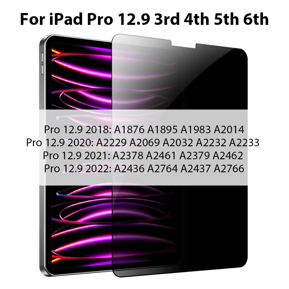 Защитное стекло для iPad Pro 12.9 12 9 11 6th 9th 10th 10 Gen Защитная пленка для экрана iPad Air 5 4 7th 8th 10.2 Mini 6