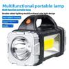 Solar Charging Camping Flashlight Waterproof Powerful Handheld Lantern  Camp Supplies