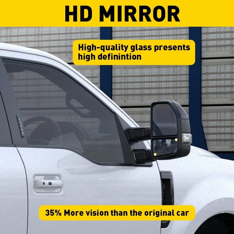 Mirror Glass Heated Lower Right Passenger Side Assembly For 2015- FORD F150