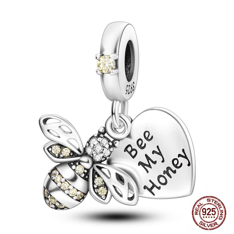 Woman Retro Copper Animal Tree Of Life Charms Beads Loveheart Fit Original Pendant Bracelet Diy Jewelry Making Gift