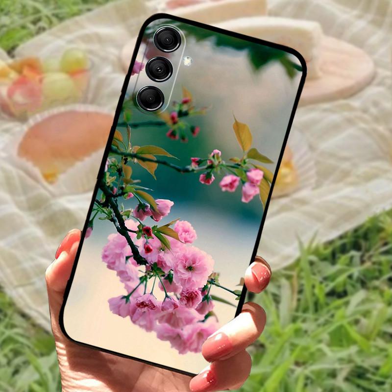 Для Samsung Galaxy M55 5G Чехол Мягкий Силиконовый TPU Чехол для Телефона Для Samsung M15 5G Чехол Задняя Крышка Бампер для GalaxyM55 m 55 Fundas