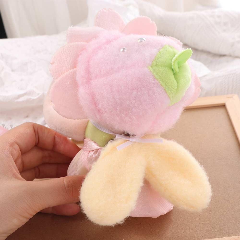 Flower Hat 10cm Cotton Doll Clothes Dress Doll Dress Up Set Doll Clothes Outfit  10cm Cotton Doll