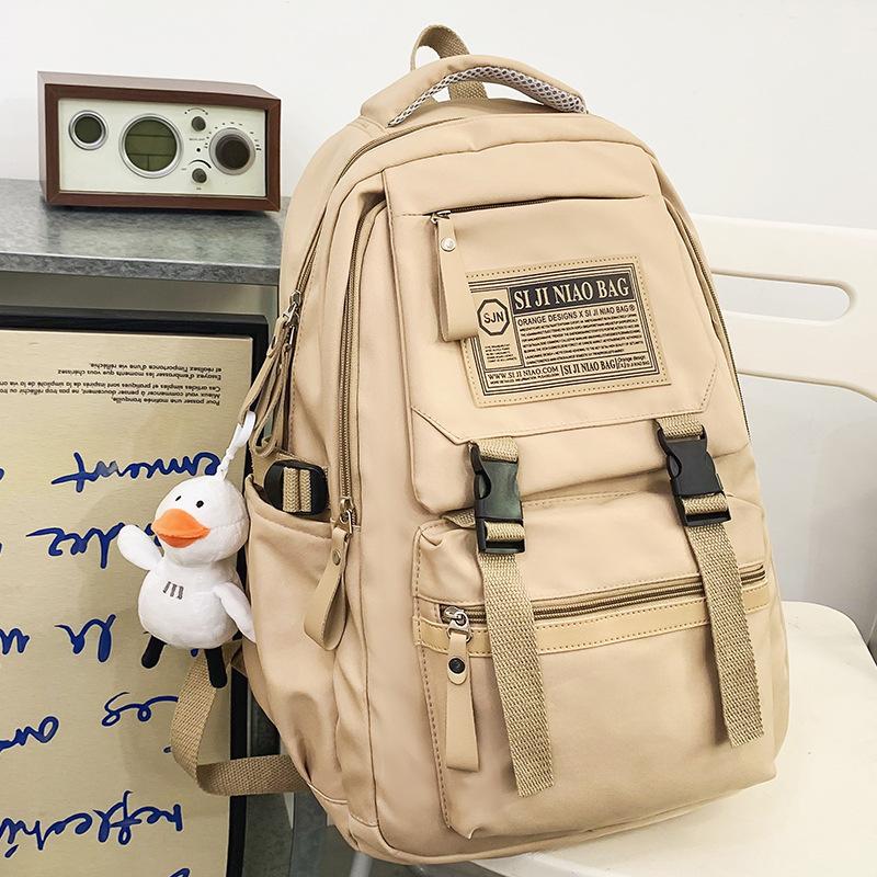 Рюкзак бордового цвета для девочки-ученицы начальной школы, студентки колледжа, ученика старшей школы, ученика средней школы