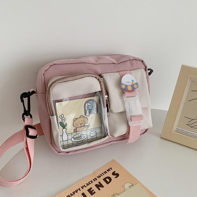 Японский стиль Харадзюку, милая девушка-студентка, сумка-мессенджер, женская модная сумка для кампуса KTY
